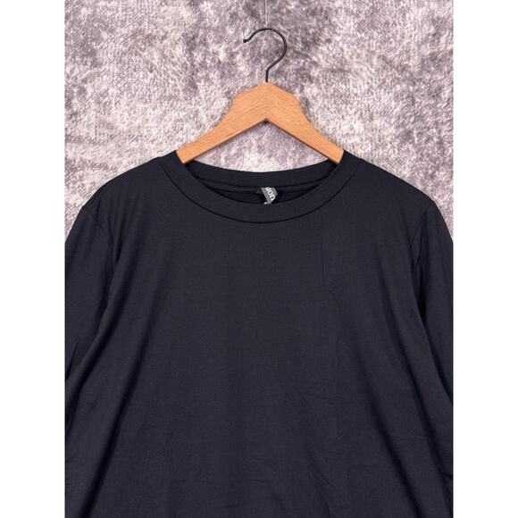 Vuori Daydream Crew Shirt XL Womens Black Lightweight Long Sleeve - Picture 2 of 8